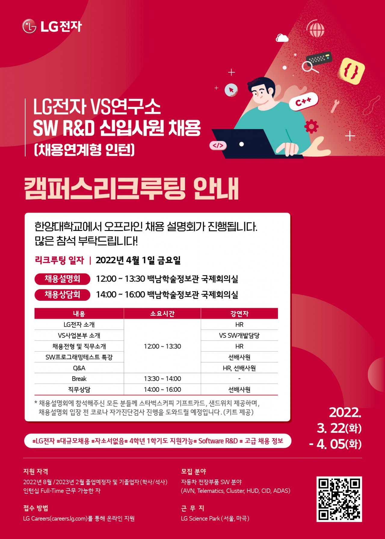 사본 -LG전자_VS연구소 SW채용연계형 신입 채용_포스터_한양대
